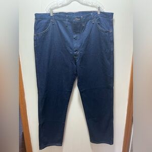 Rustler By Wrangler Jeans Mens Size 46x30 Blue Regular Fit Straight Leg NEW